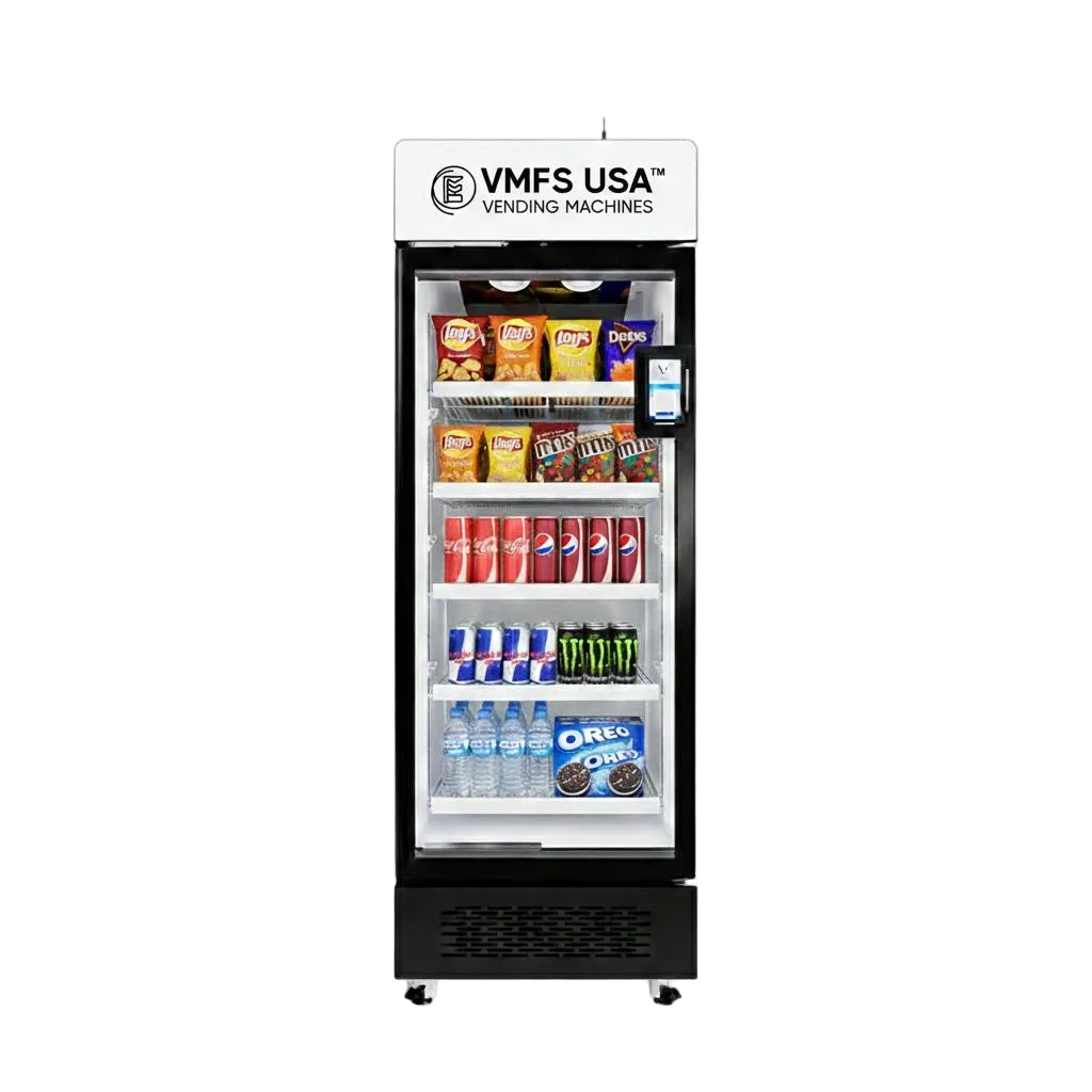 AI Smart Combo Vending Machine — product rendering