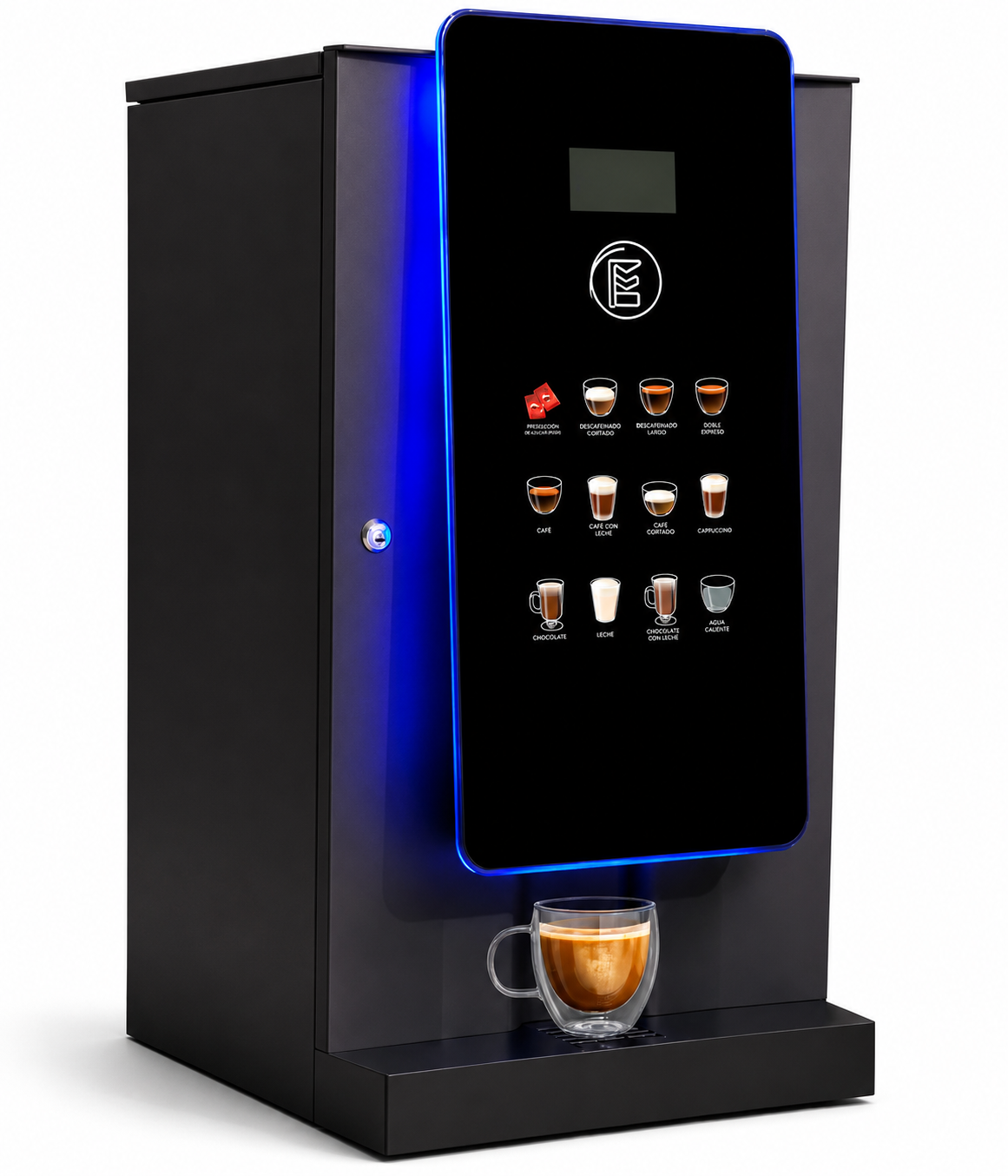 Premium Countertop Touch Screen Coffee Machine — product rendering