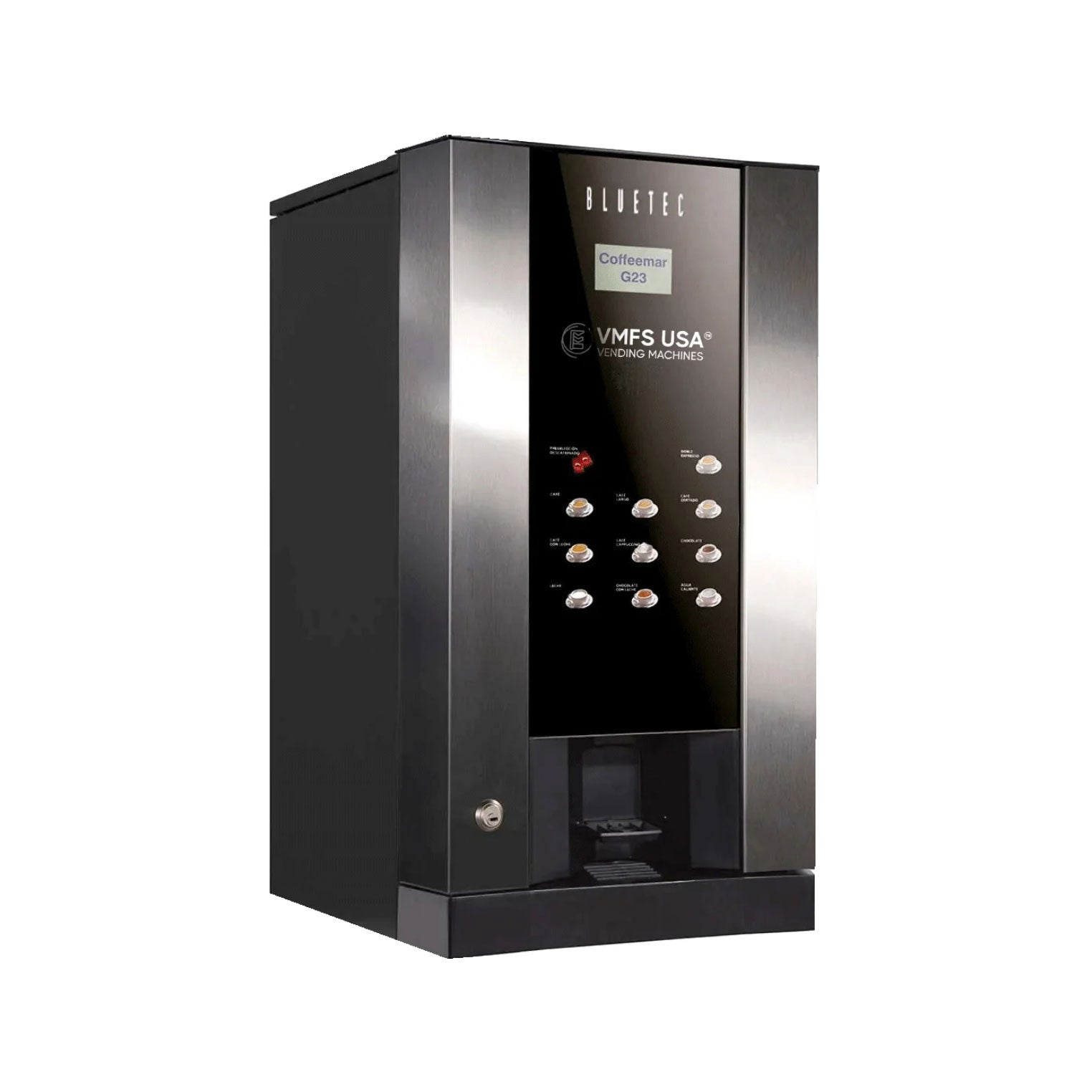 Tabletop Coffee Vending Machine — product rendering