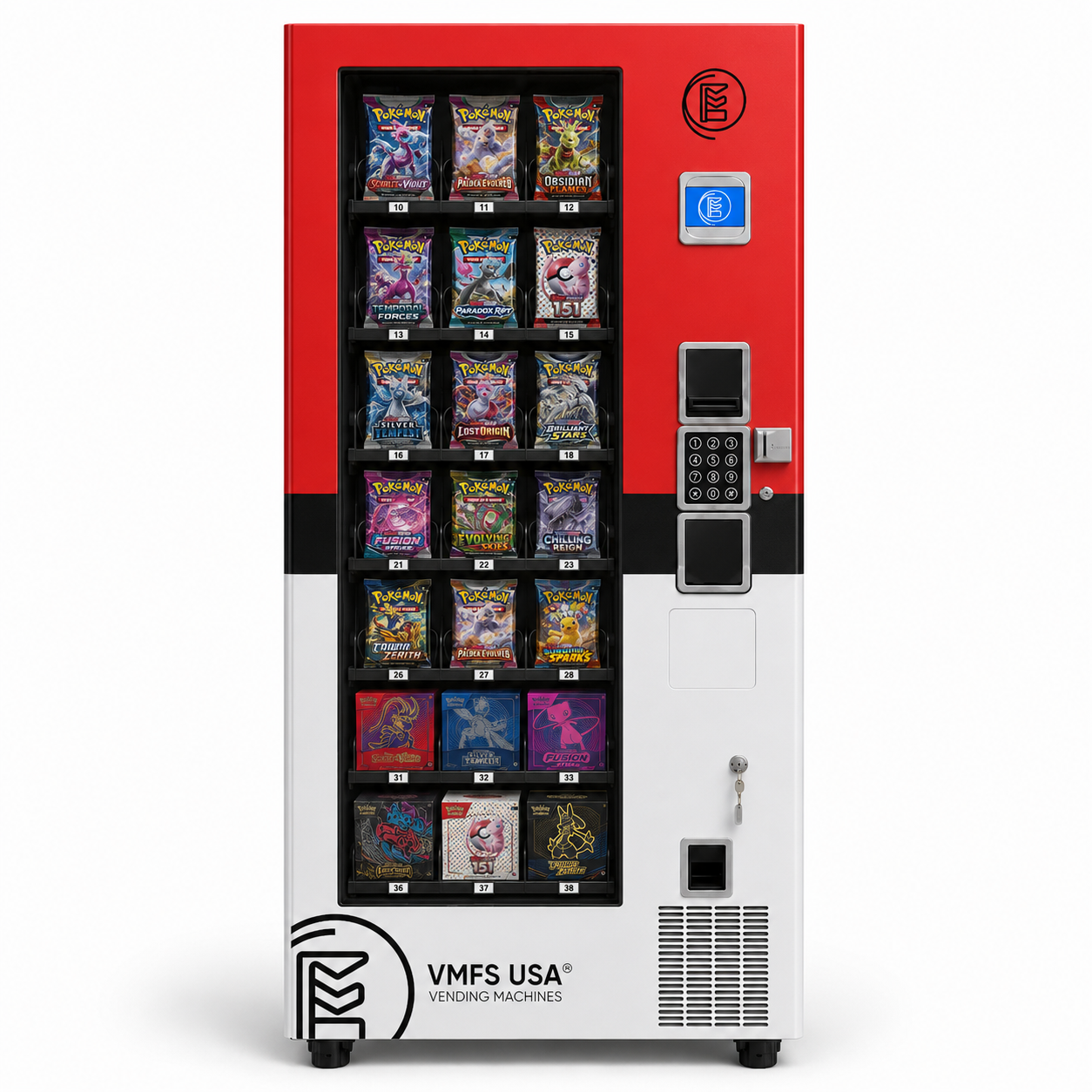 Trading Card Vending Machine — product rendering